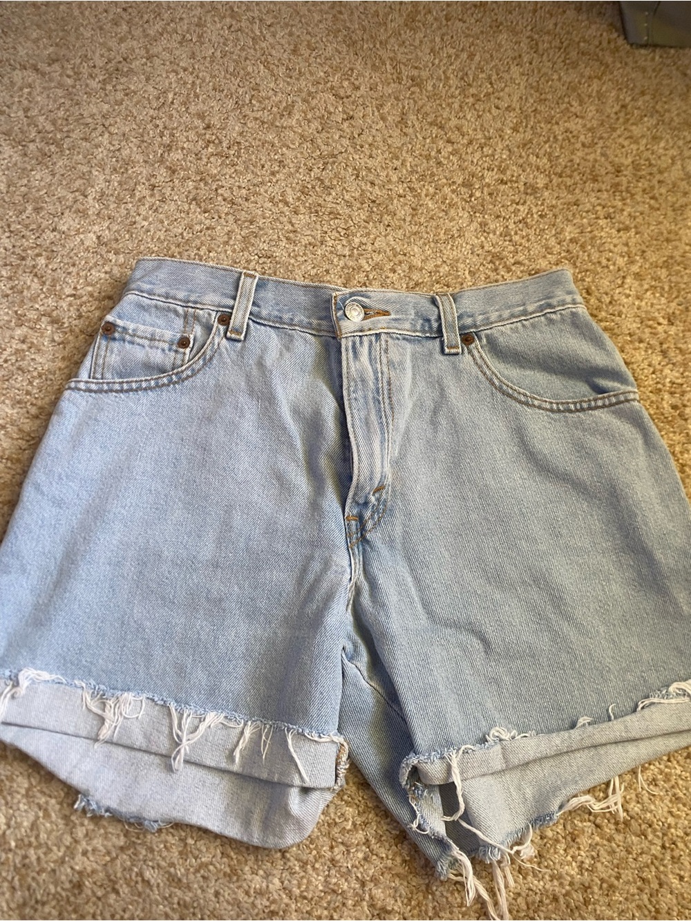 Levi denim shorts
